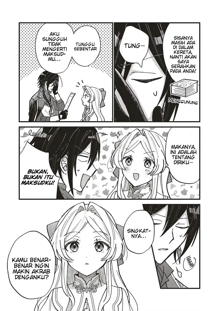 Senrihin Reijou Sheryl wa Jibun Okorosu Otto wo Kago Shitai Chapter 4.1 Gambar 18