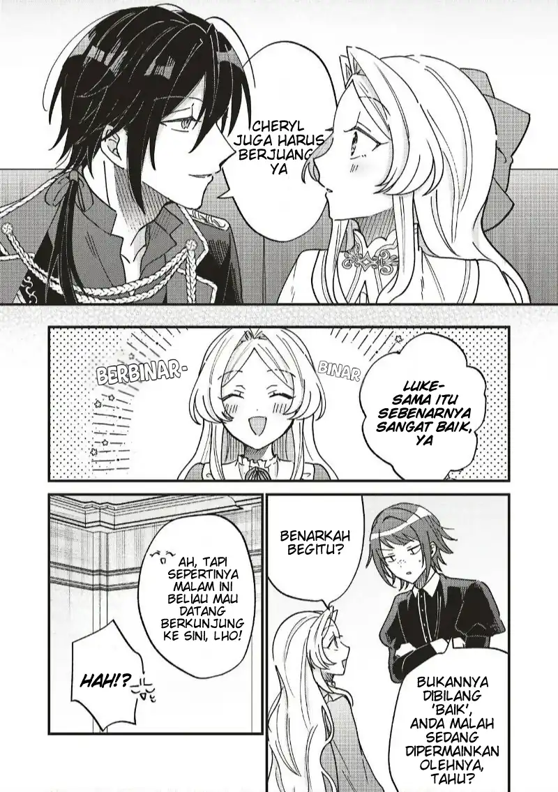 Senrihin Reijou Sheryl wa Jibun Okorosu Otto wo Kago Shitai Chapter 4.2 Gambar 18