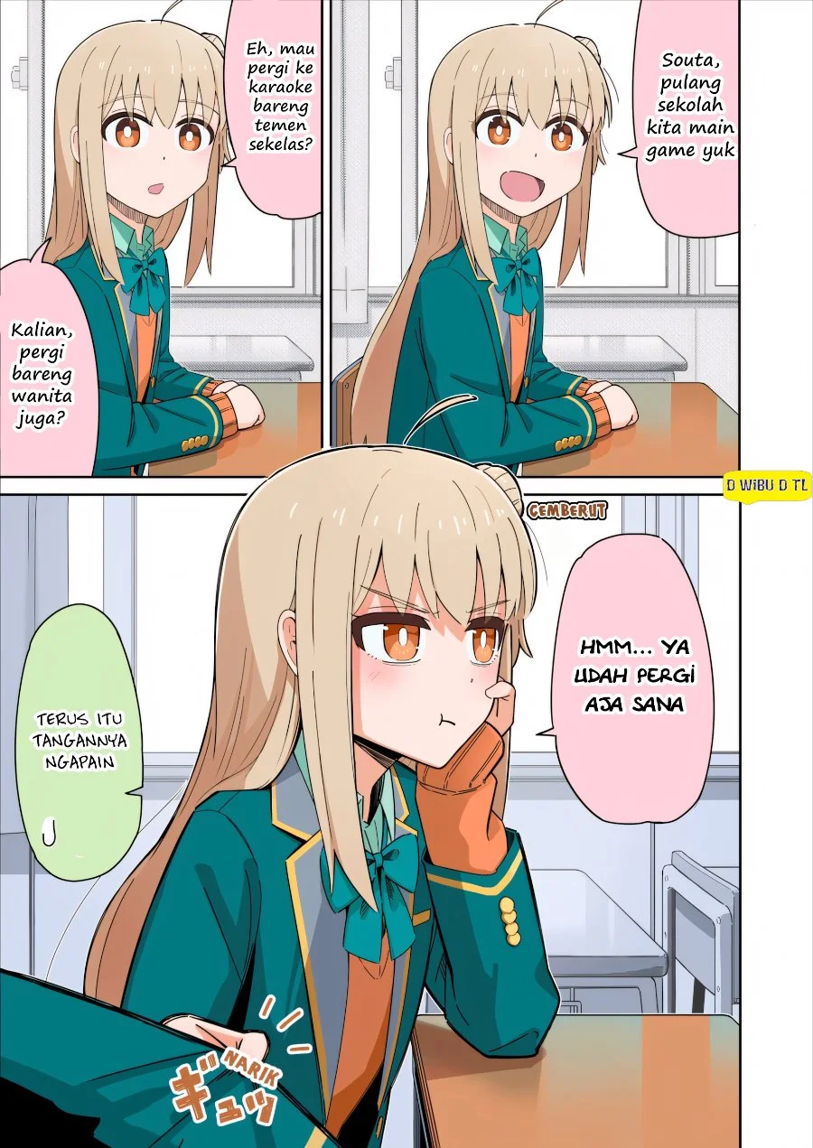 Komik Sewayaki Danshi to Gūtara Osananajimi Chapter 19 gambar 1