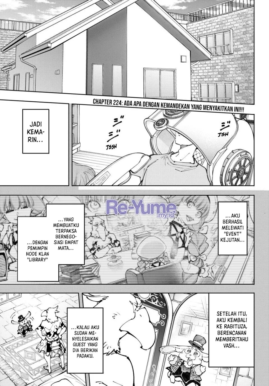 Baca Manga Shangri-La Frontier ~ Kusoge Hunter, Kamige ni Idoman to su~ Chapter 224 Gambar 2