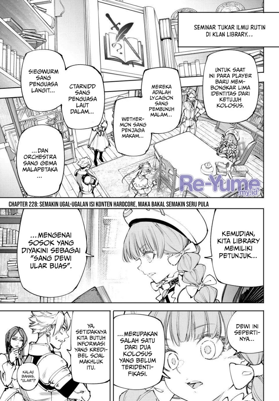 Baca Manga Shangri-La Frontier ~ Kusoge Hunter, Kamige ni Idoman to su~ Chapter 228 Gambar 2