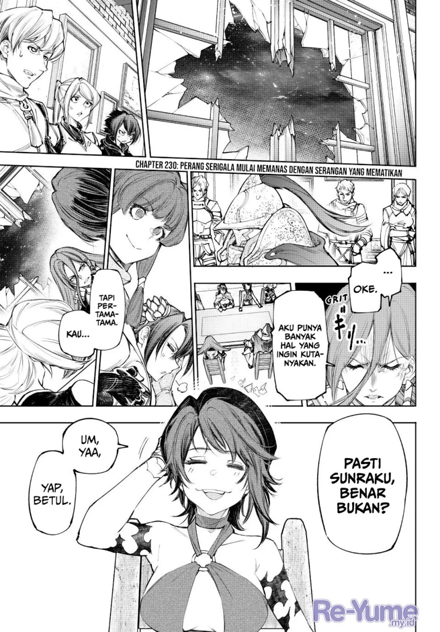 Baca Manga Shangri-La Frontier ~ Kusoge Hunter, Kamige ni Idoman to su~ Chapter 230 Gambar 2