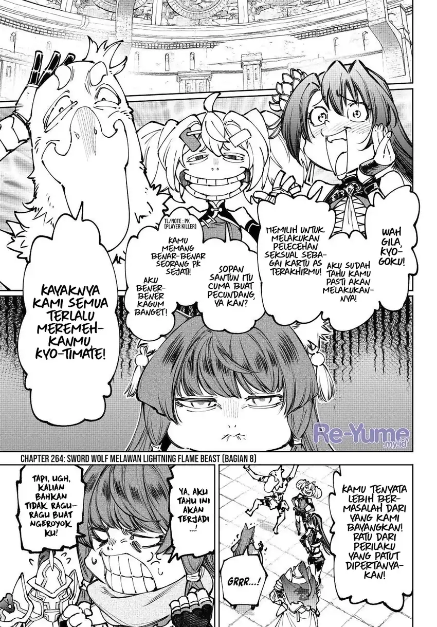 Manga Shangri-La Frontier ~ Kusoge Hunter, Kamige ni Idoman to su~ Chapter 264 gambar 2