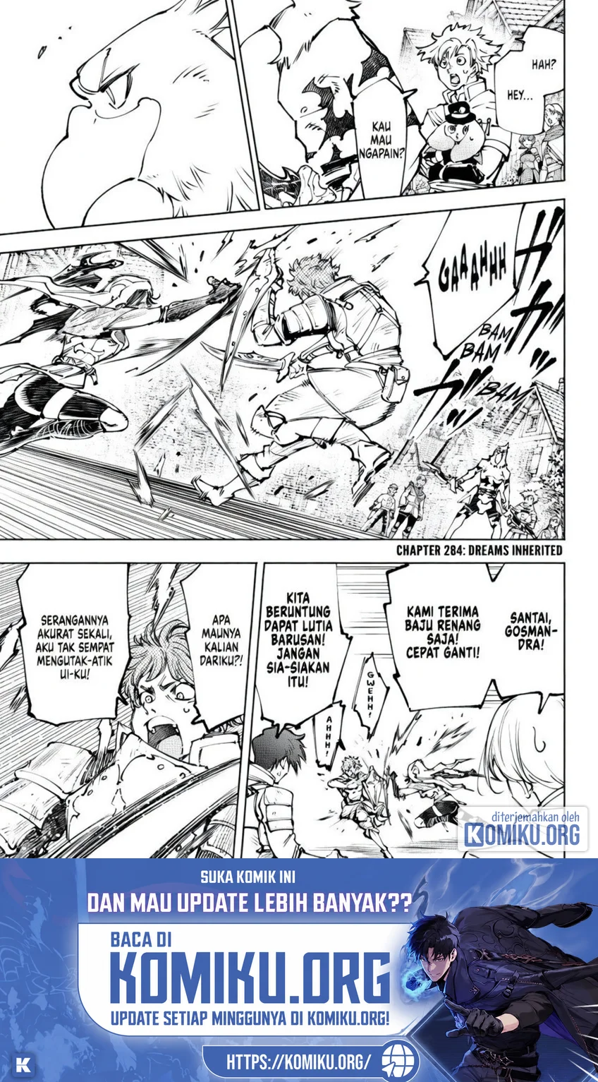 Komik Shangri-La Frontier ~ Kusoge Hunter, Kamige ni Idoman to su~ Chapter 284 gambar 1