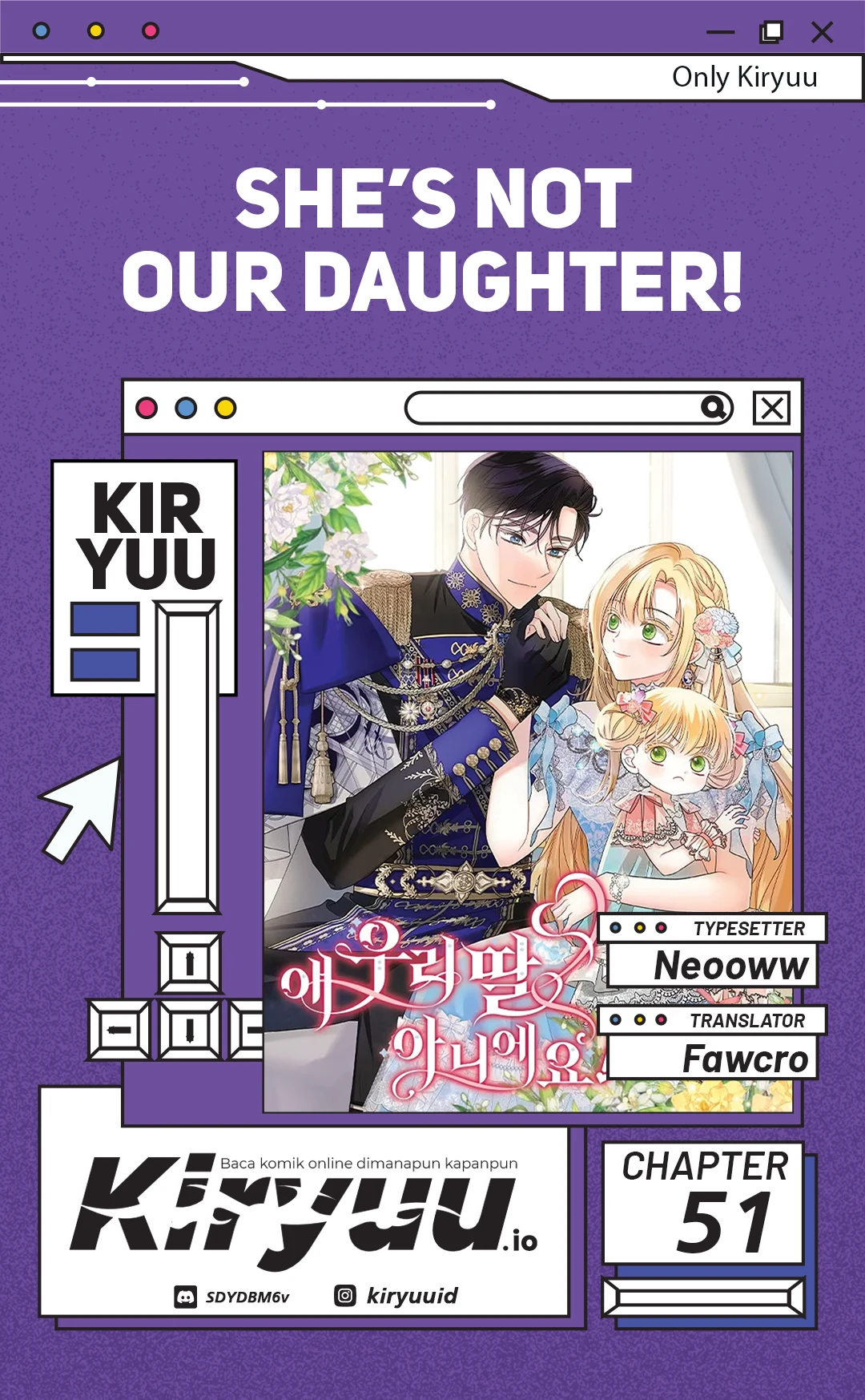 Komik She’s Not Our Daughter! Chapter 51 gambar 1