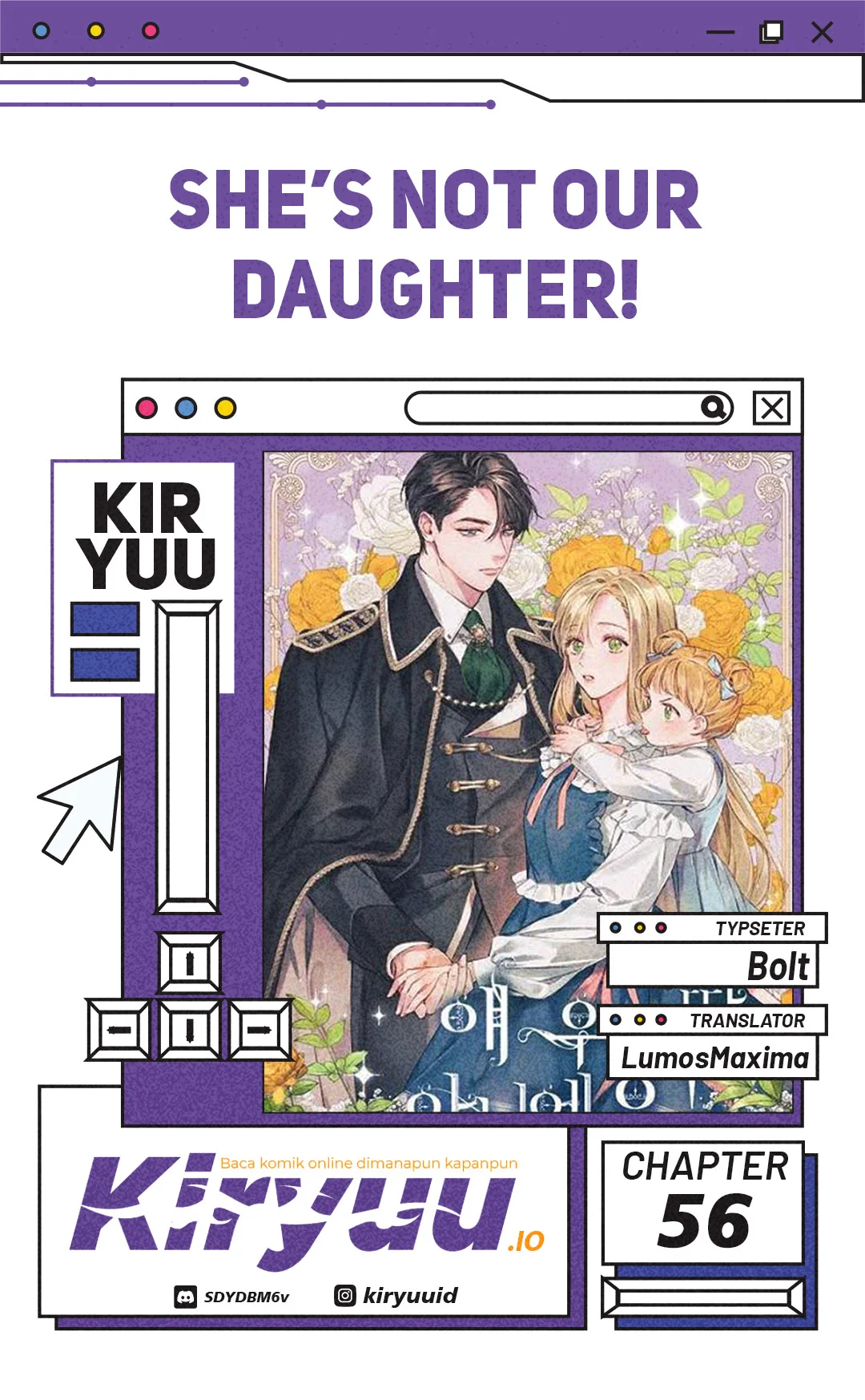 Komik She’s Not Our Daughter! Chapter 56 gambar 1