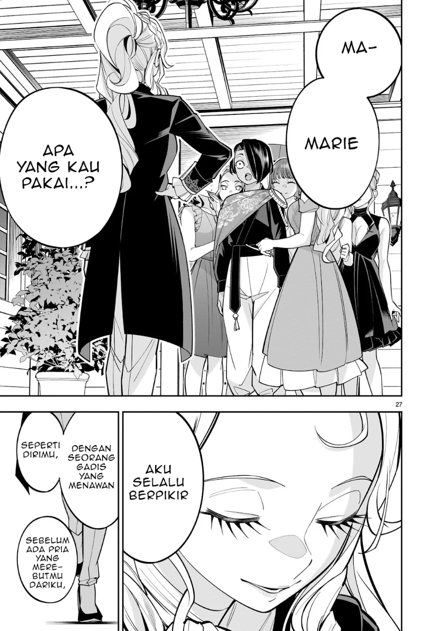 Shi ni Modori Oujo wa Ikinobiru Tameni Yuri Harem wo Tsukuru Koto ni Shita Chapter 4 Gambar 28