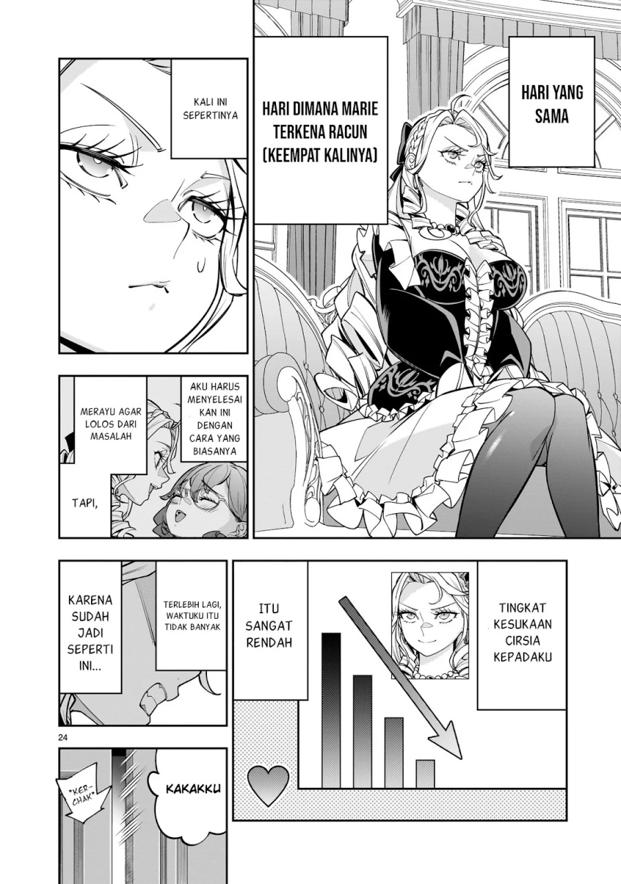 Shi ni Modori Oujo wa Ikinobiru Tameni Yuri Harem wo Tsukuru Koto ni Shita Chapter 7 Gambar 24