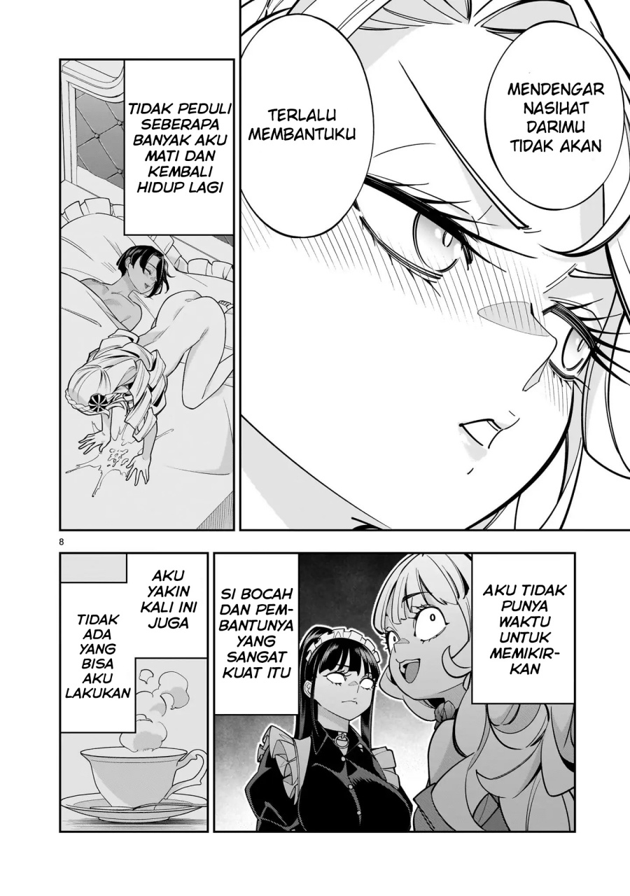 Shi ni Modori Oujo wa Ikinobiru Tameni Yuri Harem wo Tsukuru Koto ni Shita Chapter 8 Gambar 9