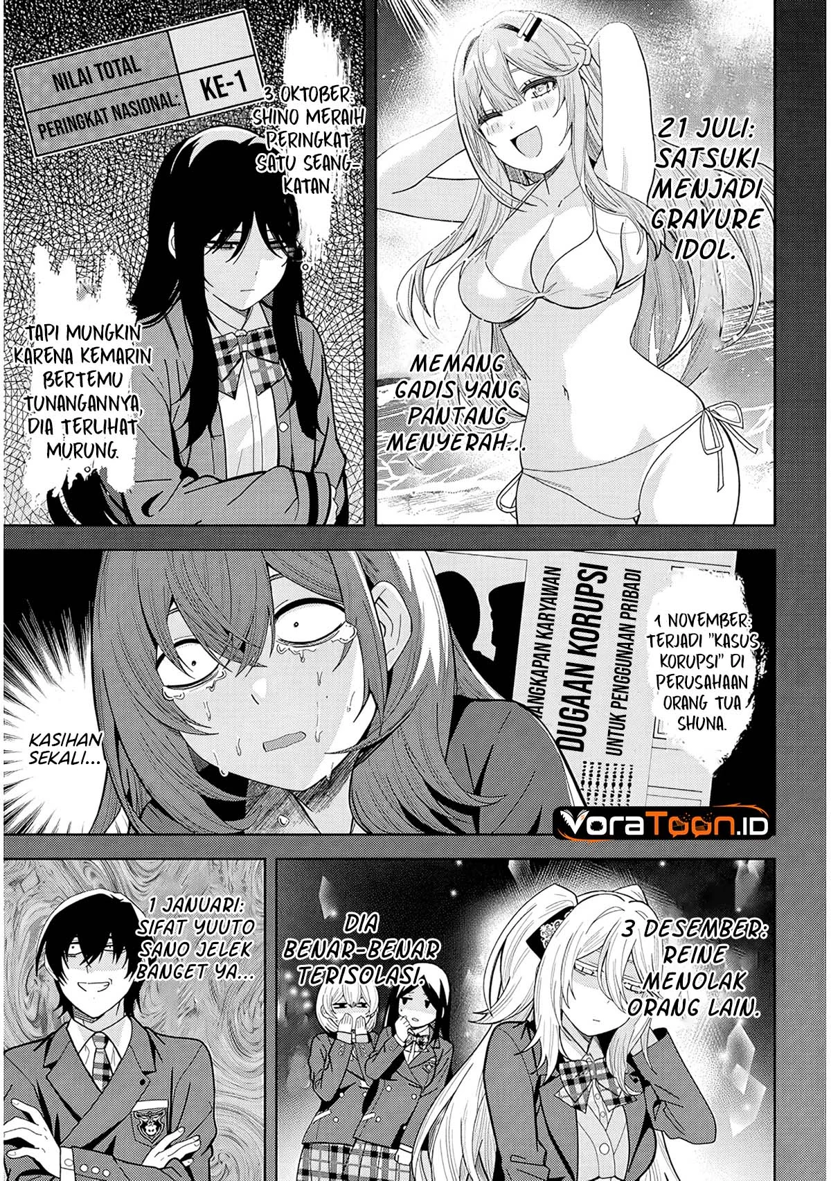 Shibou Endo wo Kaihi shita Gyaruge no Hirointachi ga Ore no [Nikkichou] wo Yonde Himitsu wo Shittarashii Chapter 2 halaman 13