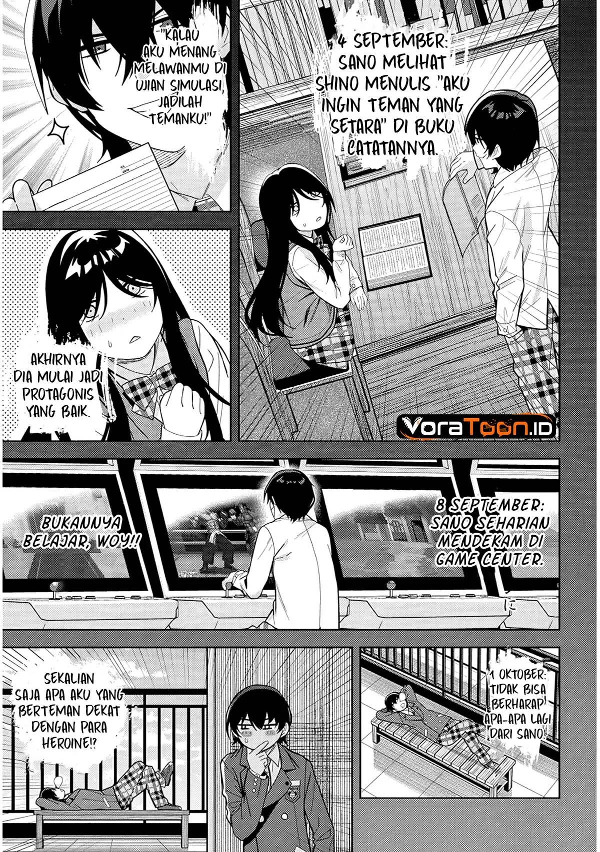 Shibou Endo wo Kaihi shita Gyaruge no Hirointachi ga Ore no [Nikkichou] wo Yonde Himitsu wo Shittarashii Chapter 2 halaman 15