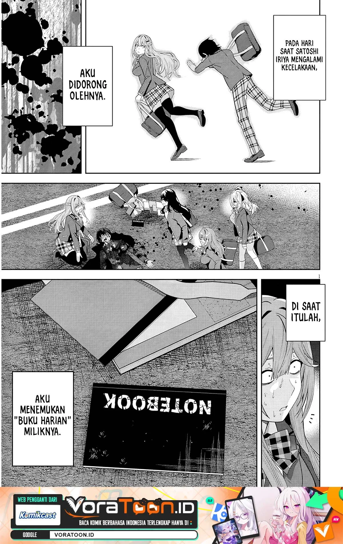 Shibou Endo wo Kaihi shita Gyaruge no Hirointachi ga Ore no [Nikkichou] wo Yonde Himitsu wo Shittarashii Chapter 2 halaman 3