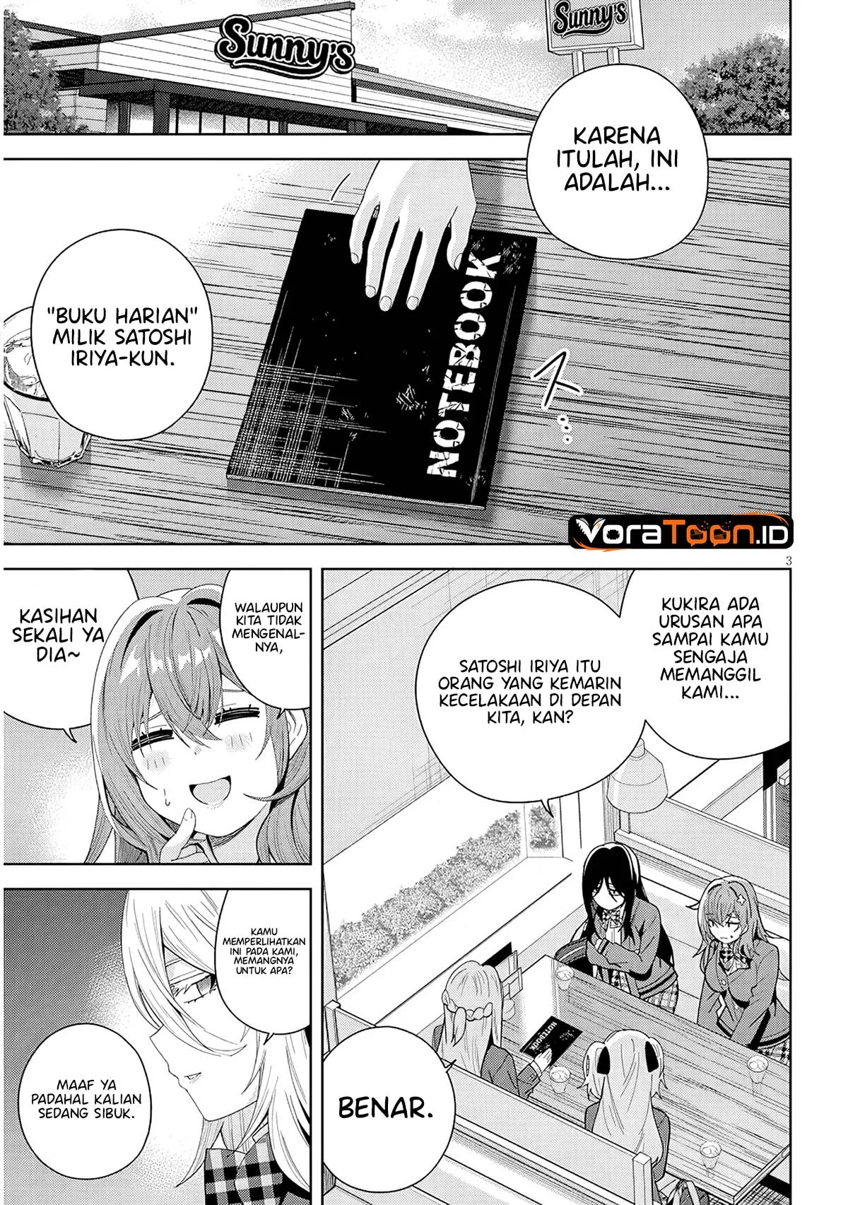 Shibou Endo wo Kaihi shita Gyaruge no Hirointachi ga Ore no [Nikkichou] wo Yonde Himitsu wo Shittarashii Chapter 2 halaman 5