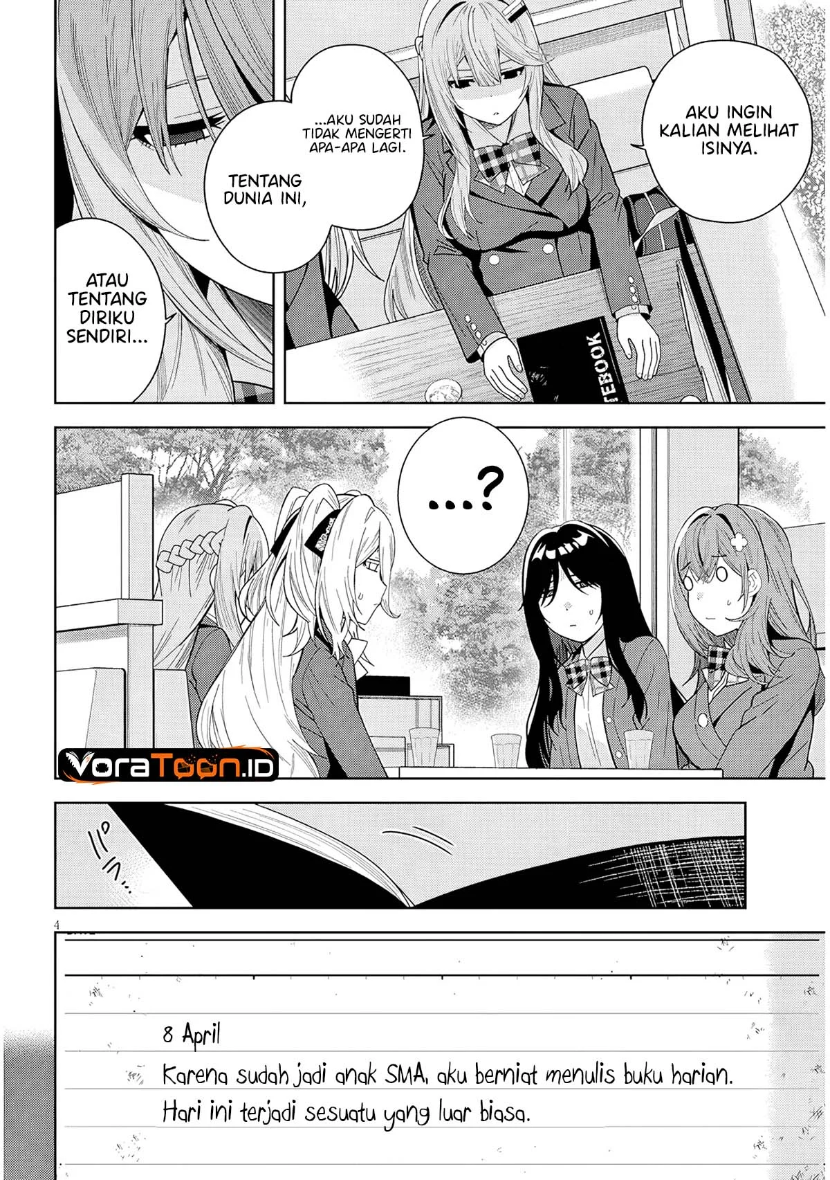 Shibou Endo wo Kaihi shita Gyaruge no Hirointachi ga Ore no [Nikkichou] wo Yonde Himitsu wo Shittarashii Chapter 2 halaman 6
