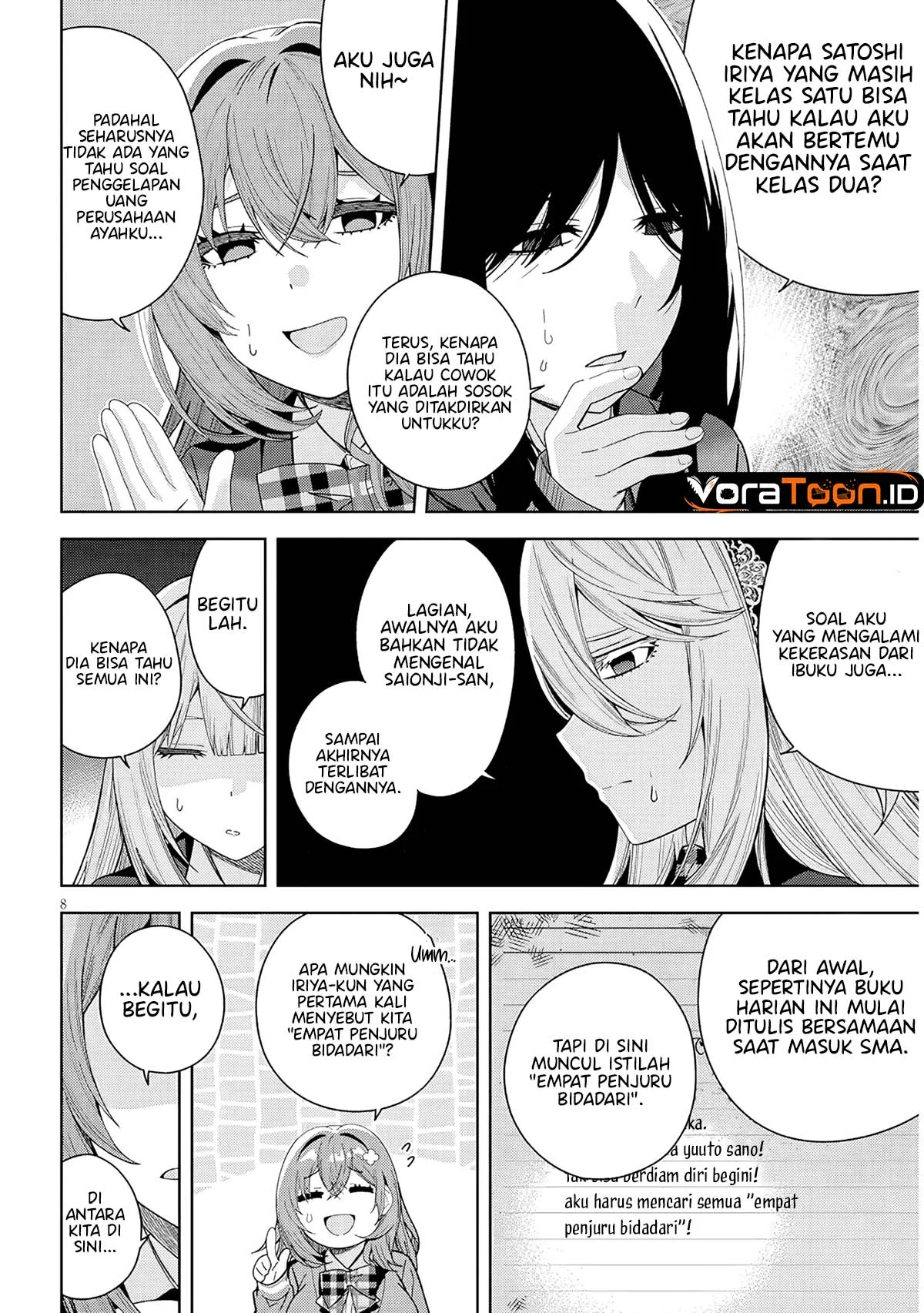 Shibou Endo wo Kaihi shita Gyaruge no Hirointachi ga Ore no [Nikkichou] wo Yonde Himitsu wo Shittarashii Chapter 2 halaman 10