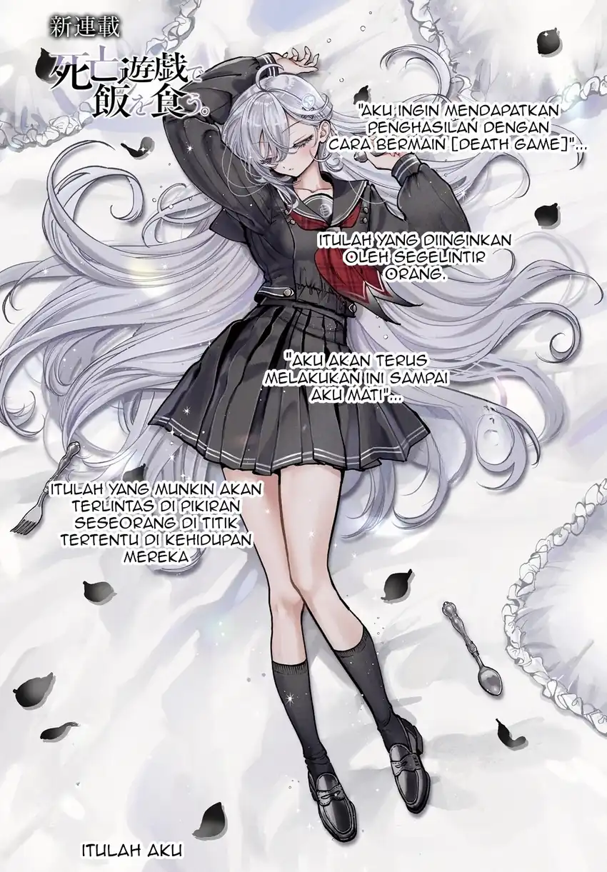 Manga Shibou Yuugi de Meshi wo Kuu. Chapter 1 gambar nomor 2