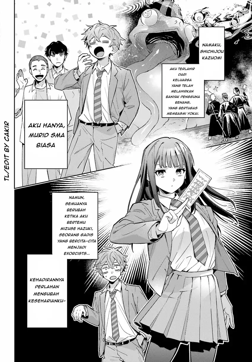 Shichijou-ke no Ito Tsukai ~ Futsuu ni Ikitai Tensai Jutsusha, Oshikake Deshi to Youkai Taiji Hajimemasu ~ Chapter 2 halaman 4