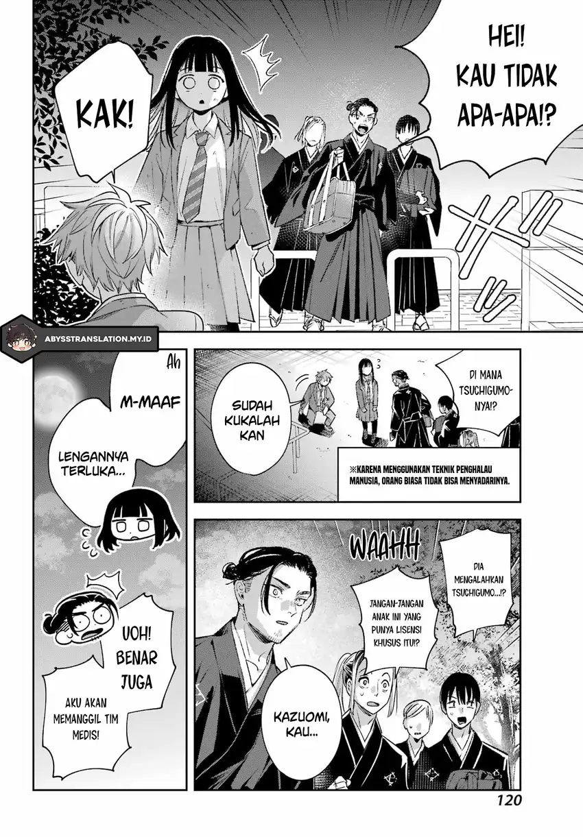 Shichijou-ke no Ito Tsukai ~ Futsuu ni Ikitai Tensai Jutsusha, Oshikake Deshi to Youkai Taiji Hajimemasu ~ Chapter 3 Gambar 30