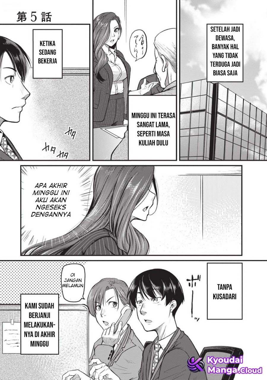 Baca Manga Shigoto Kaeri, Dokushin no Bijin Doushi ni Tanomarete Chapter 5 Gambar 2