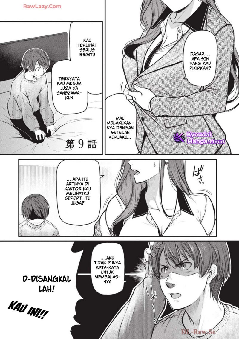 Baca Manga Shigoto Kaeri, Dokushin no Bijin Doushi ni Tanomarete Chapter 9 Gambar 2