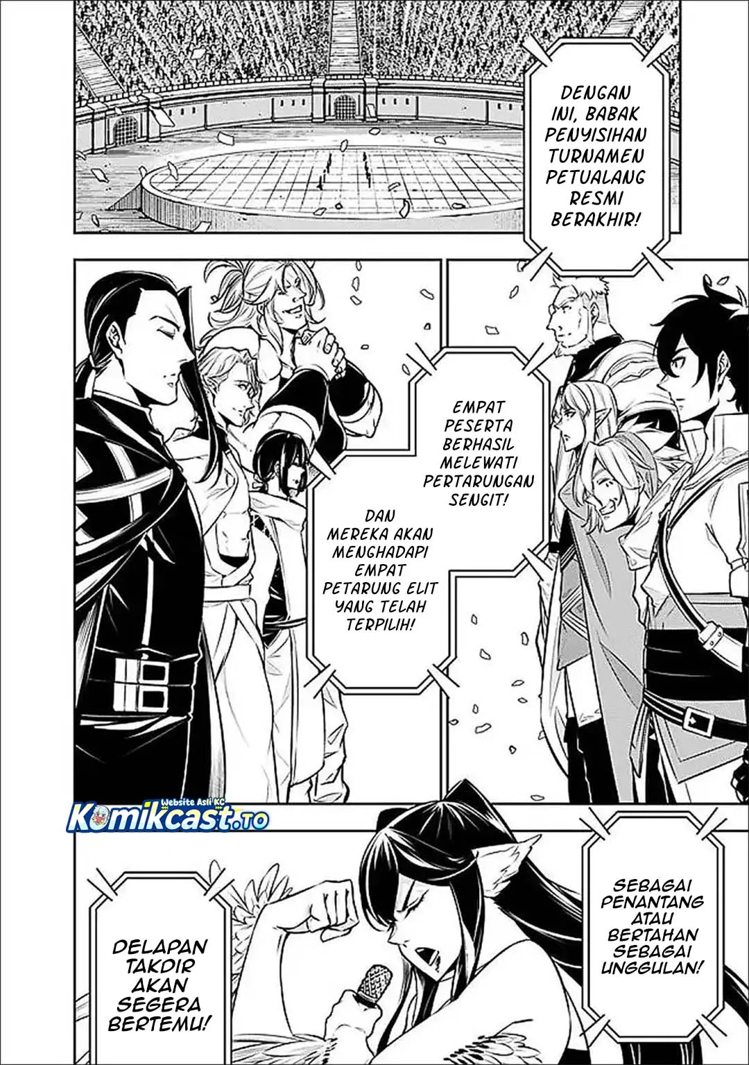 Shijou Saikyou no Mahou Kenshi, F Rank Boukensha ni Tensei Suru Chapter 148 halaman 14