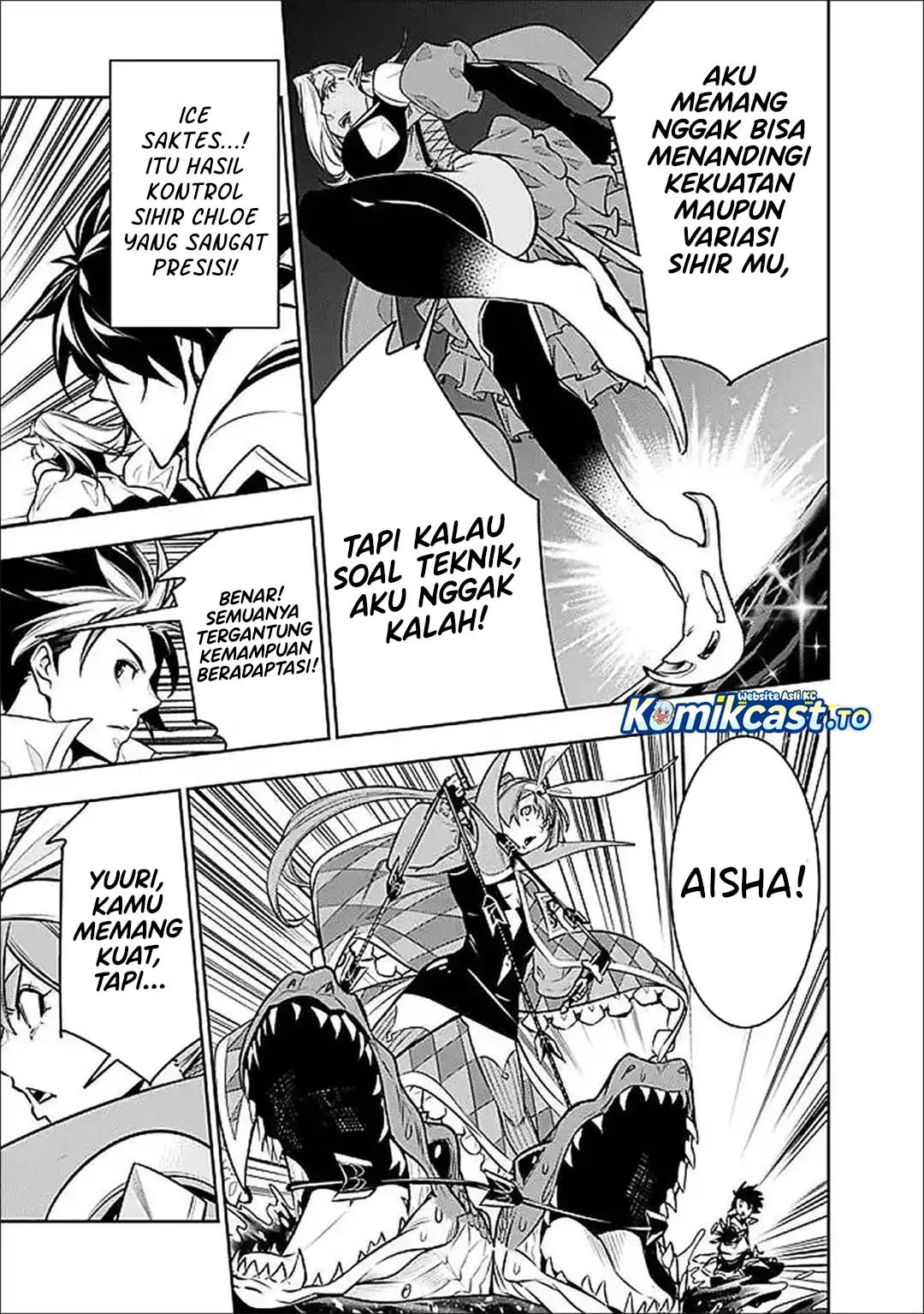 Shijou Saikyou no Mahou Kenshi, F Rank Boukensha ni Tensei Suru Chapter 148 halaman 6