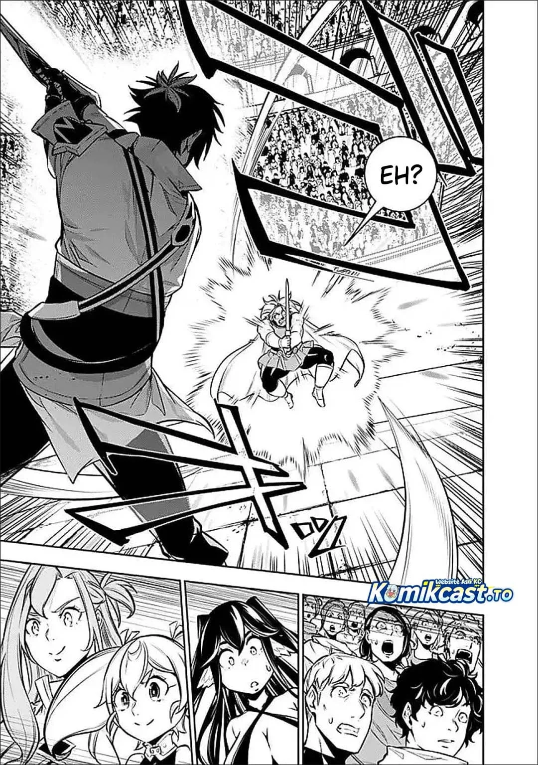 Shijou Saikyou no Mahou Kenshi, F Rank Boukensha ni Tensei Suru Chapter 150 halaman 8