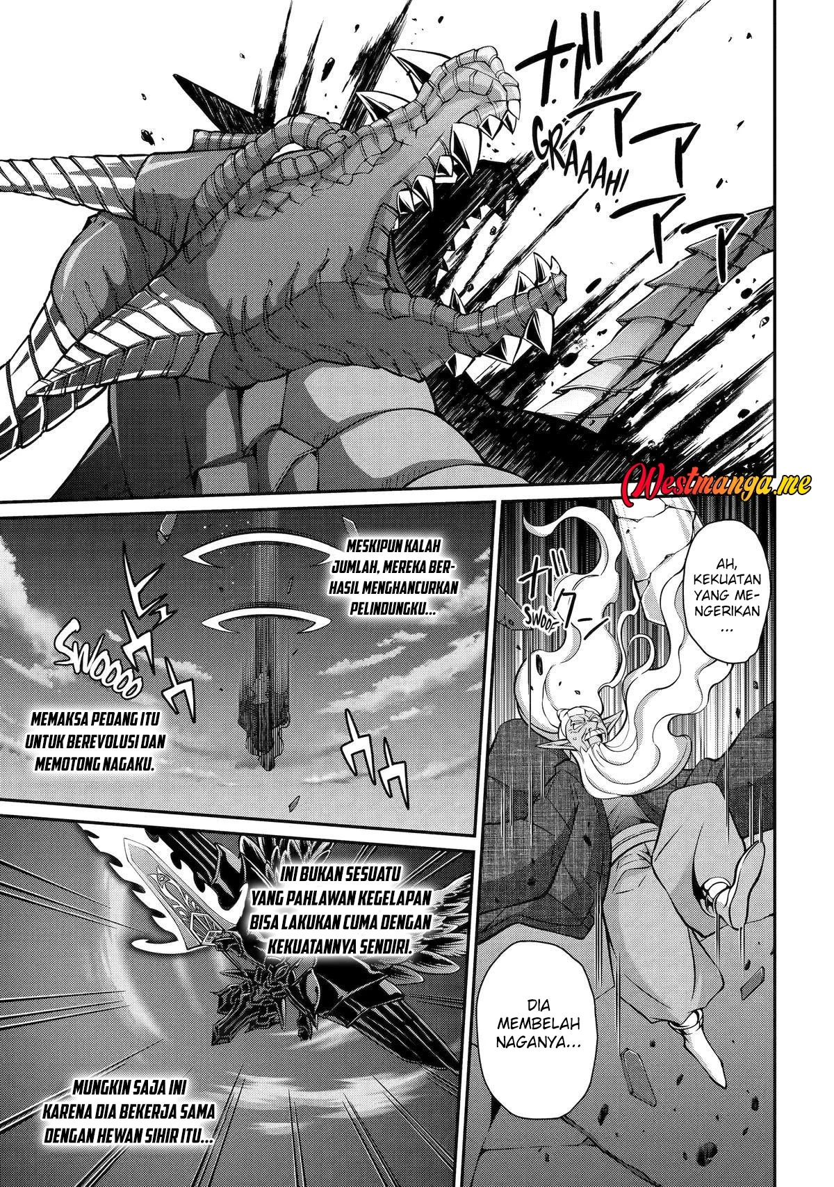 Shikkoku tsukai no saikyo yusha nakama zen’in ni uragira retanode saikyo no mamono Chapter 100 Gambar 15