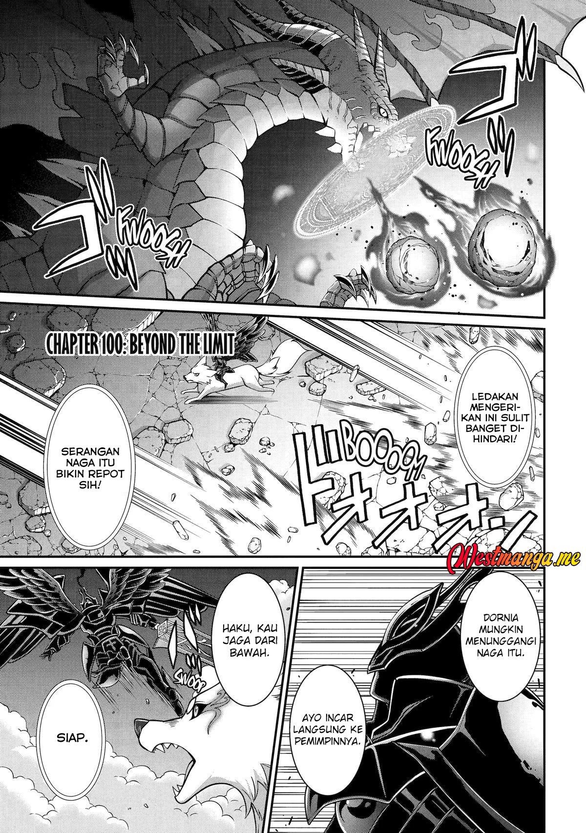 Manga Shikkoku tsukai no saikyo yusha nakama zen’in ni uragira retanode saikyo no mamono Chapter 100 gambar 2