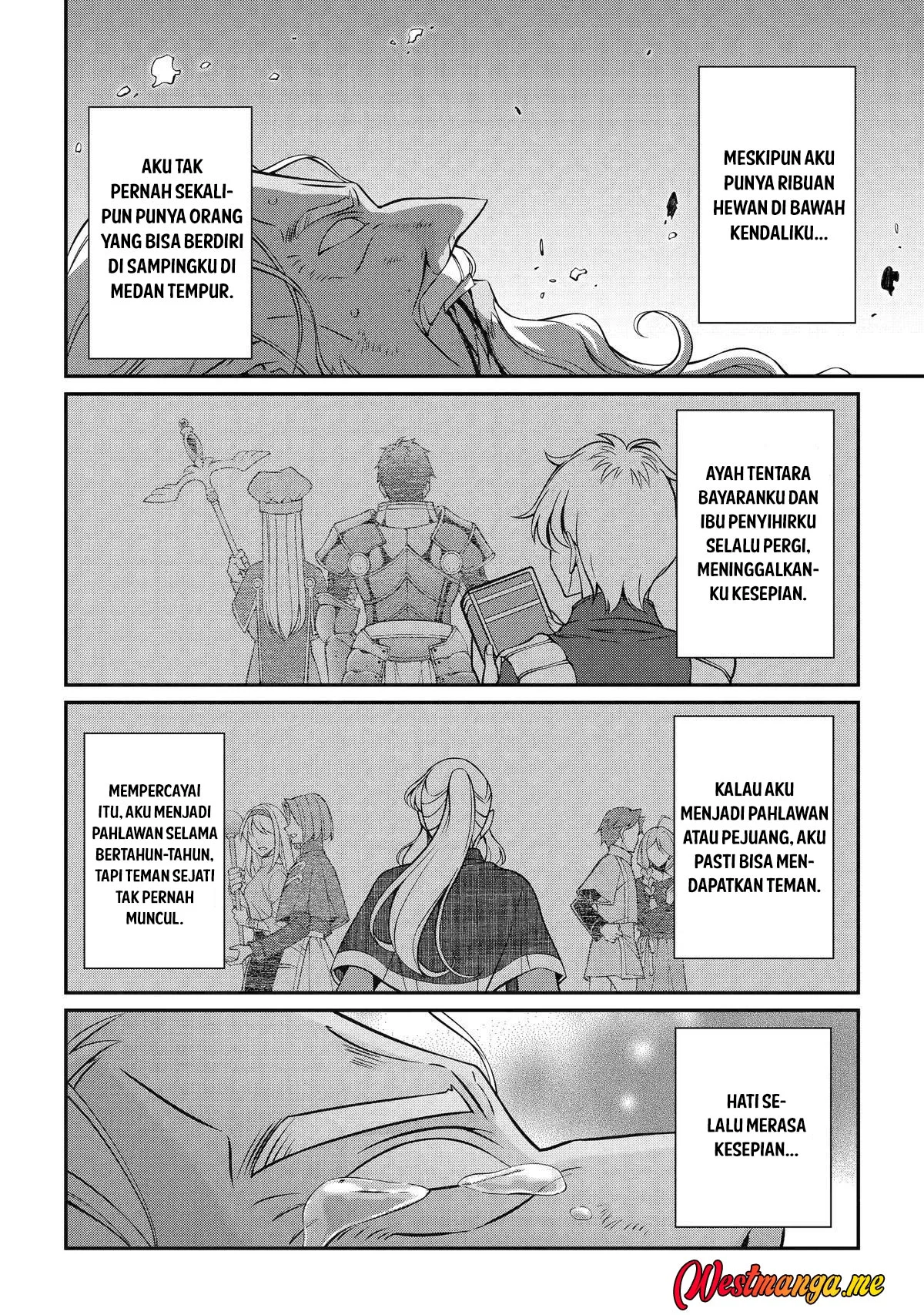 Shikkoku tsukai no saikyo yusha nakama zen’in ni uragira retanode saikyo no mamono Chapter 100 Gambar 20