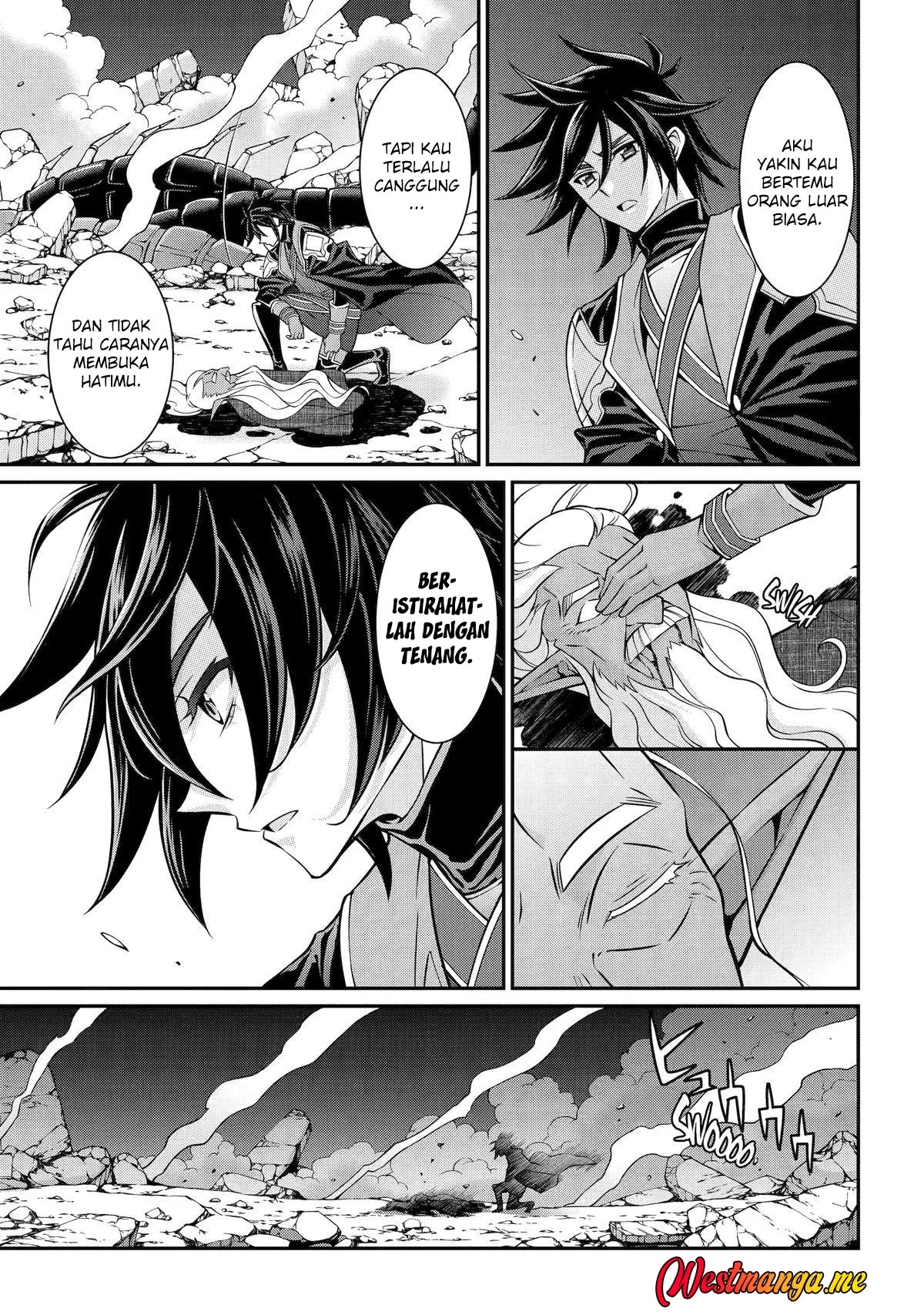 Shikkoku tsukai no saikyo yusha nakama zen’in ni uragira retanode saikyo no mamono Chapter 100 Gambar 21