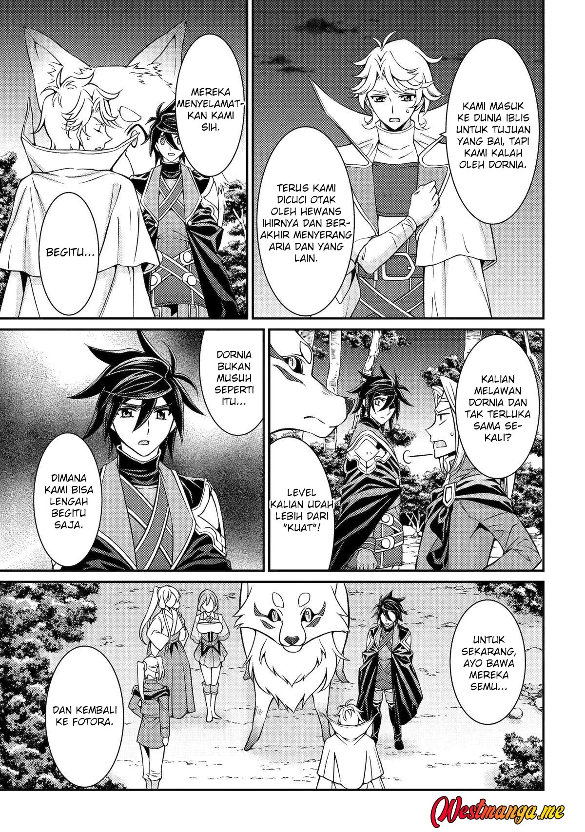 Shikkoku tsukai no saikyo yusha nakama zen’in ni uragira retanode saikyo no mamono Chapter 100 Gambar 23