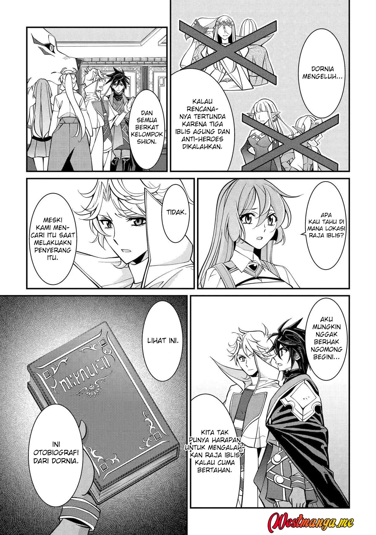 Shikkoku tsukai no saikyo yusha nakama zen’in ni uragira retanode saikyo no mamono Chapter 100 Gambar 27
