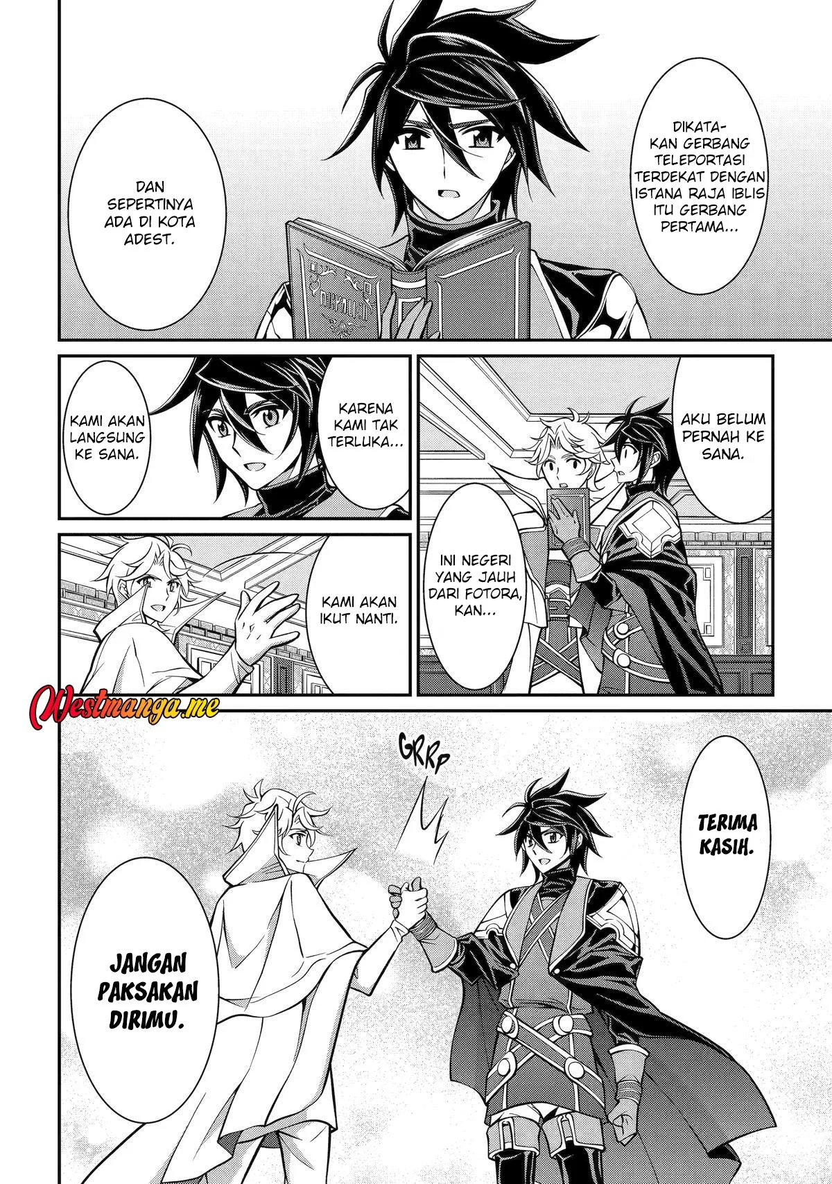 Shikkoku tsukai no saikyo yusha nakama zen’in ni uragira retanode saikyo no mamono Chapter 100 Gambar 28