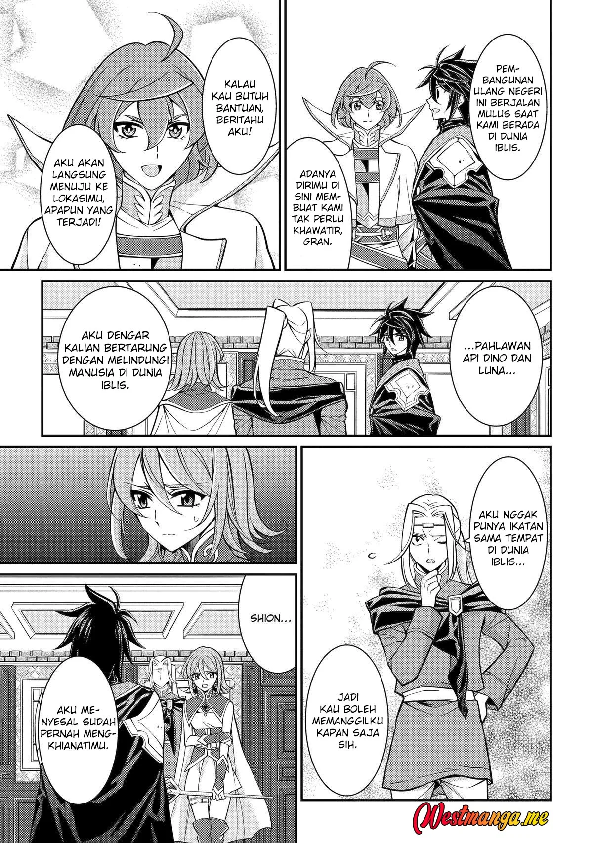 Shikkoku tsukai no saikyo yusha nakama zen’in ni uragira retanode saikyo no mamono Chapter 100 Gambar 29