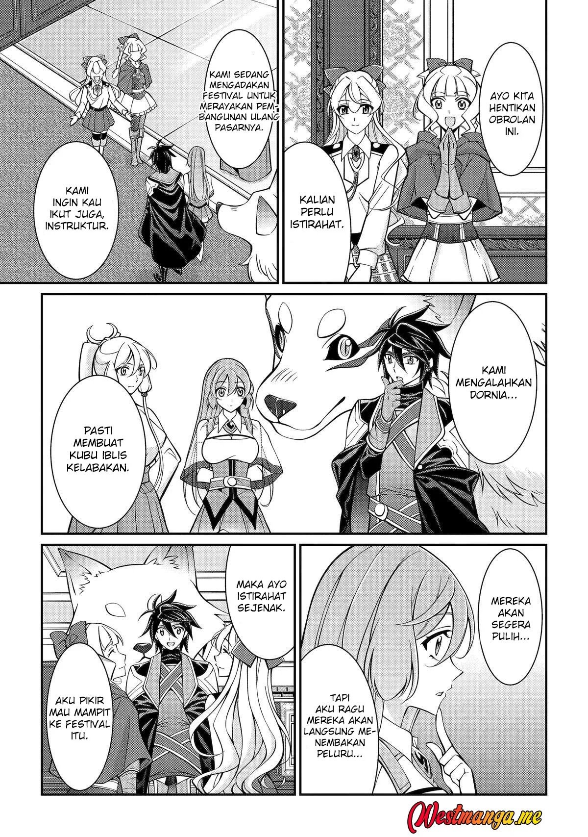 Shikkoku tsukai no saikyo yusha nakama zen’in ni uragira retanode saikyo no mamono Chapter 100 Gambar 31