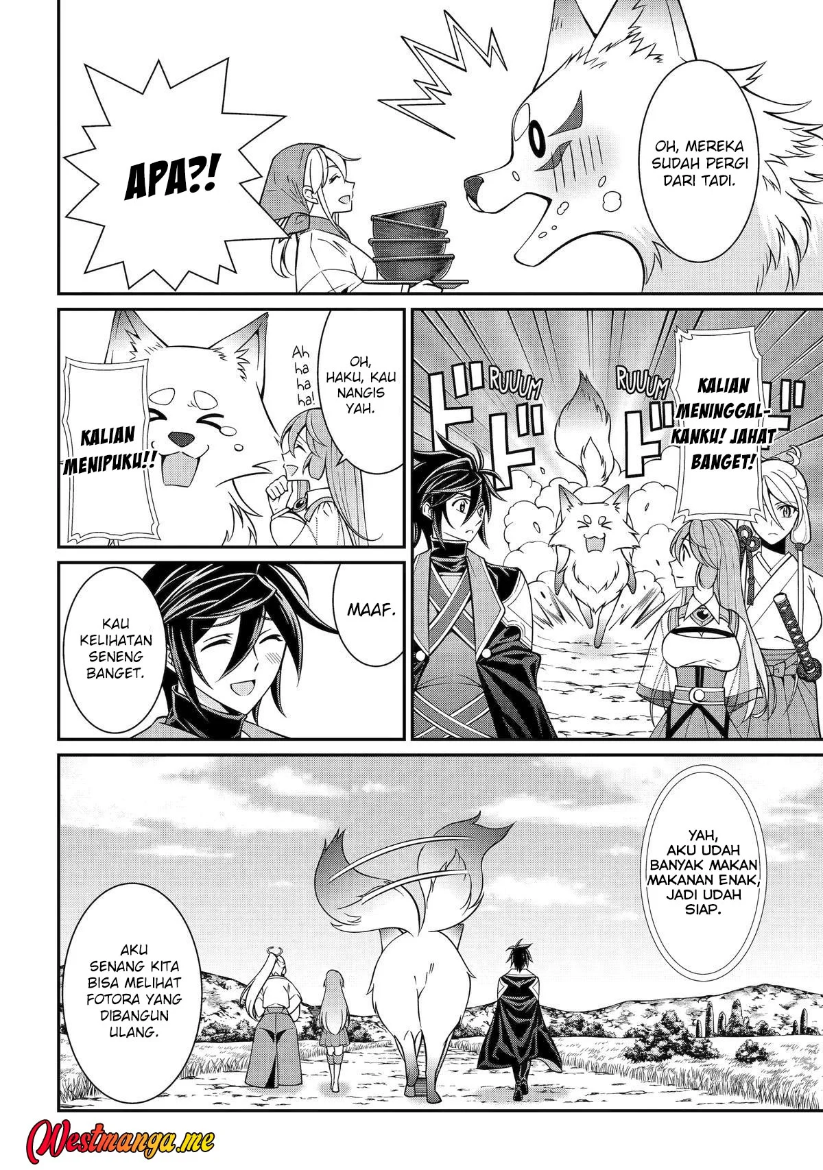 Shikkoku tsukai no saikyo yusha nakama zen’in ni uragira retanode saikyo no mamono Chapter 100 Gambar 34