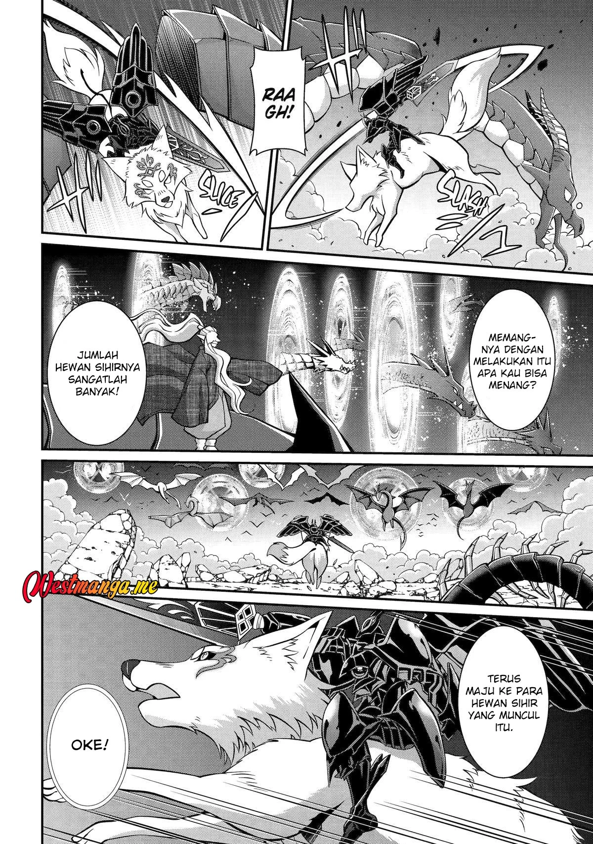 Shikkoku tsukai no saikyo yusha nakama zen’in ni uragira retanode saikyo no mamono Chapter 100 Gambar 8