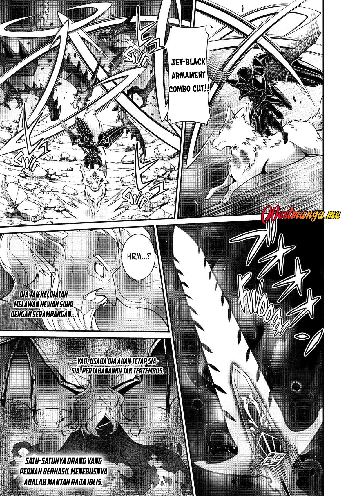 Shikkoku tsukai no saikyo yusha nakama zen’in ni uragira retanode saikyo no mamono Chapter 100 Gambar 9
