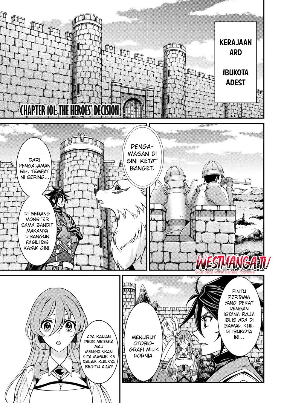 Manga Shikkoku tsukai no saikyo yusha nakama zen’in ni uragira retanode saikyo no mamono Chapter 101 gambar 2