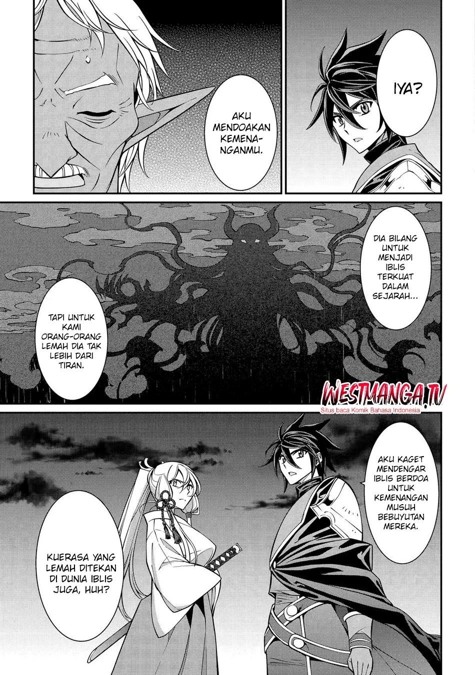 Shikkoku tsukai no saikyo yusha nakama zen’in ni uragira retanode saikyo no mamono Chapter 101 Gambar 28