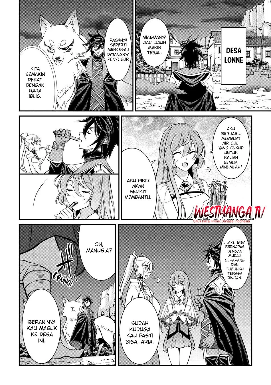 Shikkoku tsukai no saikyo yusha nakama zen’in ni uragira retanode saikyo no mamono Chapter 101 Gambar 29