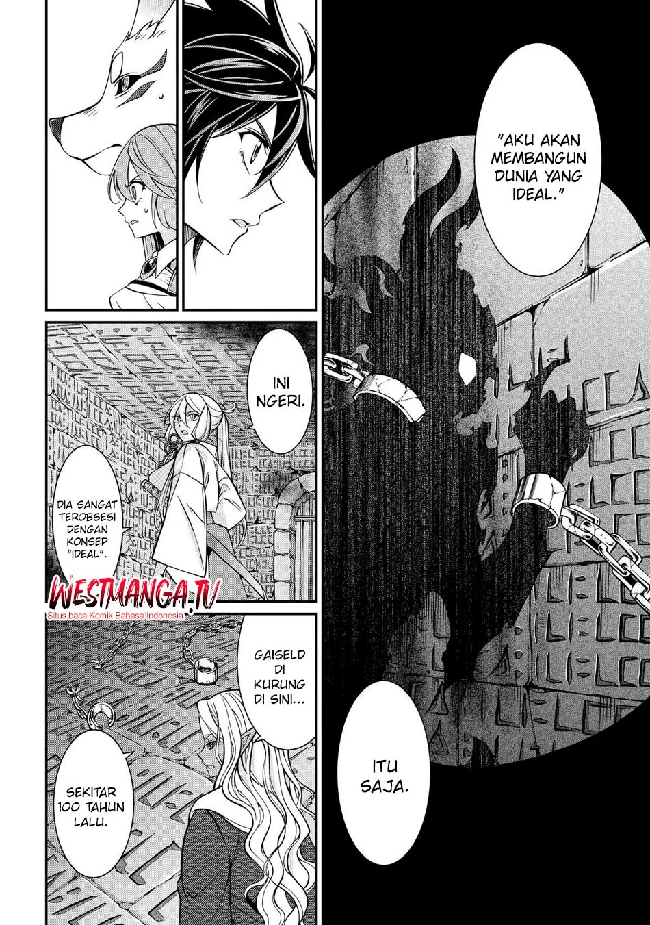Shikkoku tsukai no saikyo yusha nakama zen’in ni uragira retanode saikyo no mamono Chapter 101 Gambar 33
