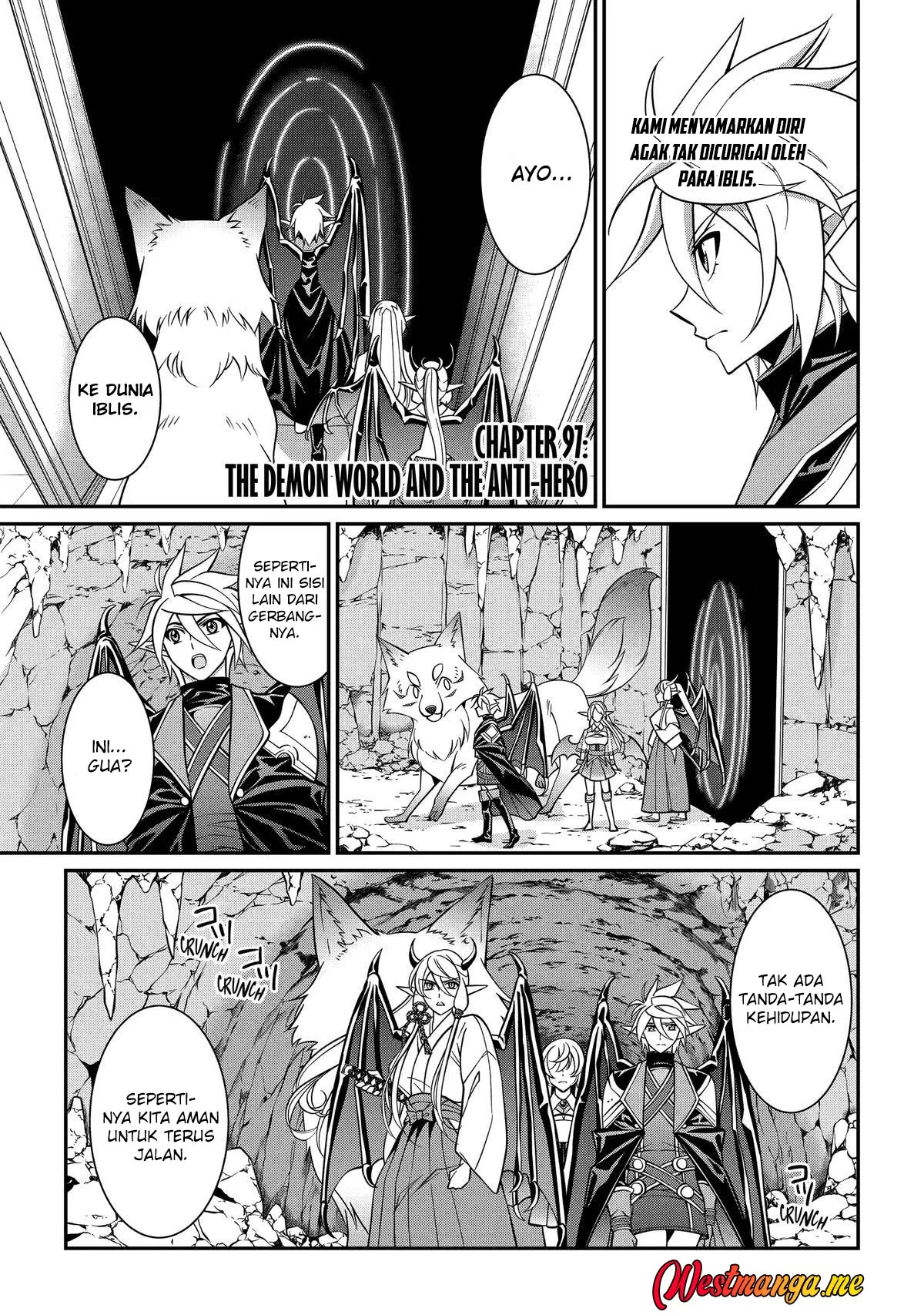 shikkoku tsukai no saikyo yusha nakama zenin ni uragira retanode saikyo no mamono chapter 97 - Page 2