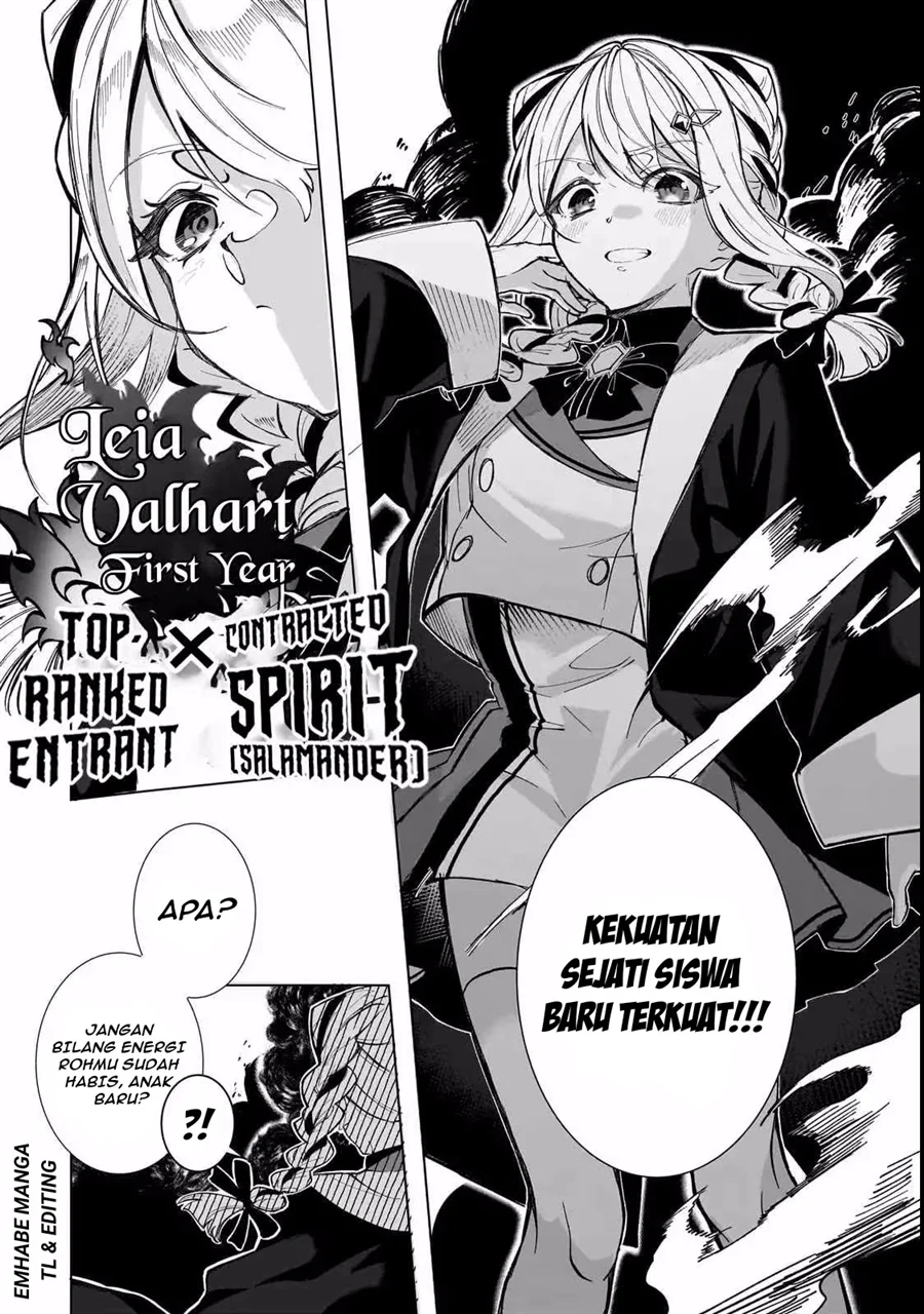 Shin no Jitsuryoku wo Kakushiteiru to Omowareteru Seireishi, Jitsuwa Itsumo Meccha Honki de Tatakattemasu Chapter 1 halaman 6