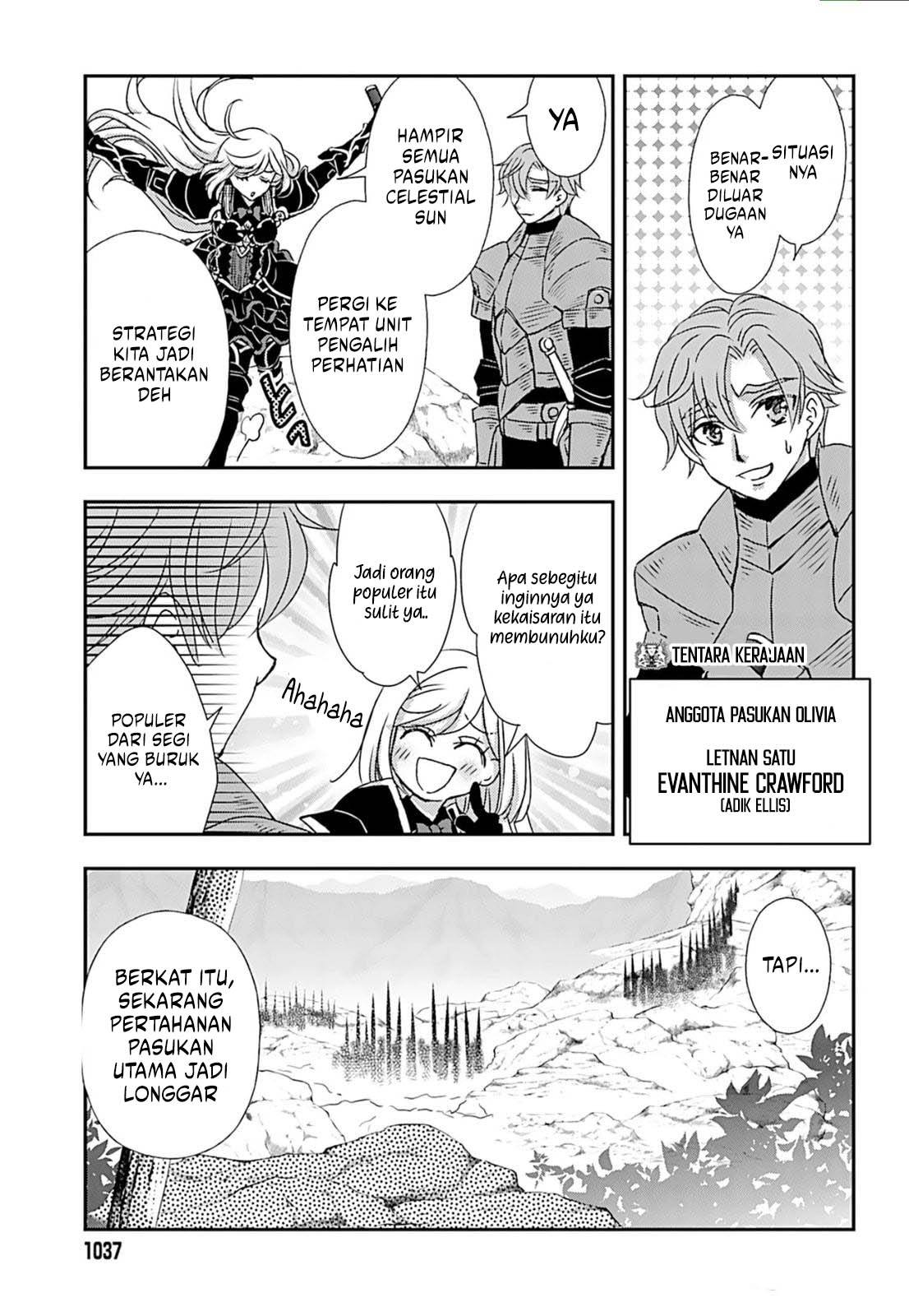 Shinigami ni Sodaterareta Shoujo wa Shikkoku no Tsurugi wo Mune ni Idaku Chapter 52 Gambar 15