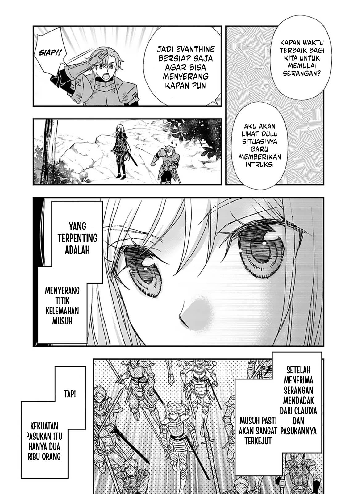 Shinigami ni Sodaterareta Shoujo wa Shikkoku no Tsurugi wo Mune ni Idaku Chapter 52 Gambar 23