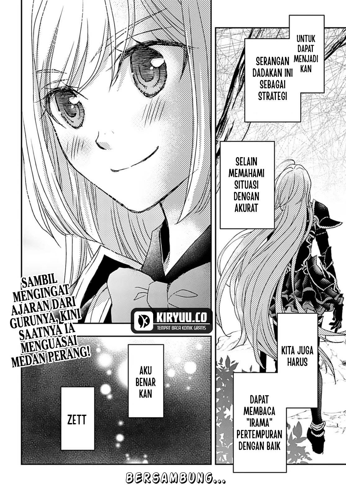 Shinigami ni Sodaterareta Shoujo wa Shikkoku no Tsurugi wo Mune ni Idaku Chapter 52 Gambar 24