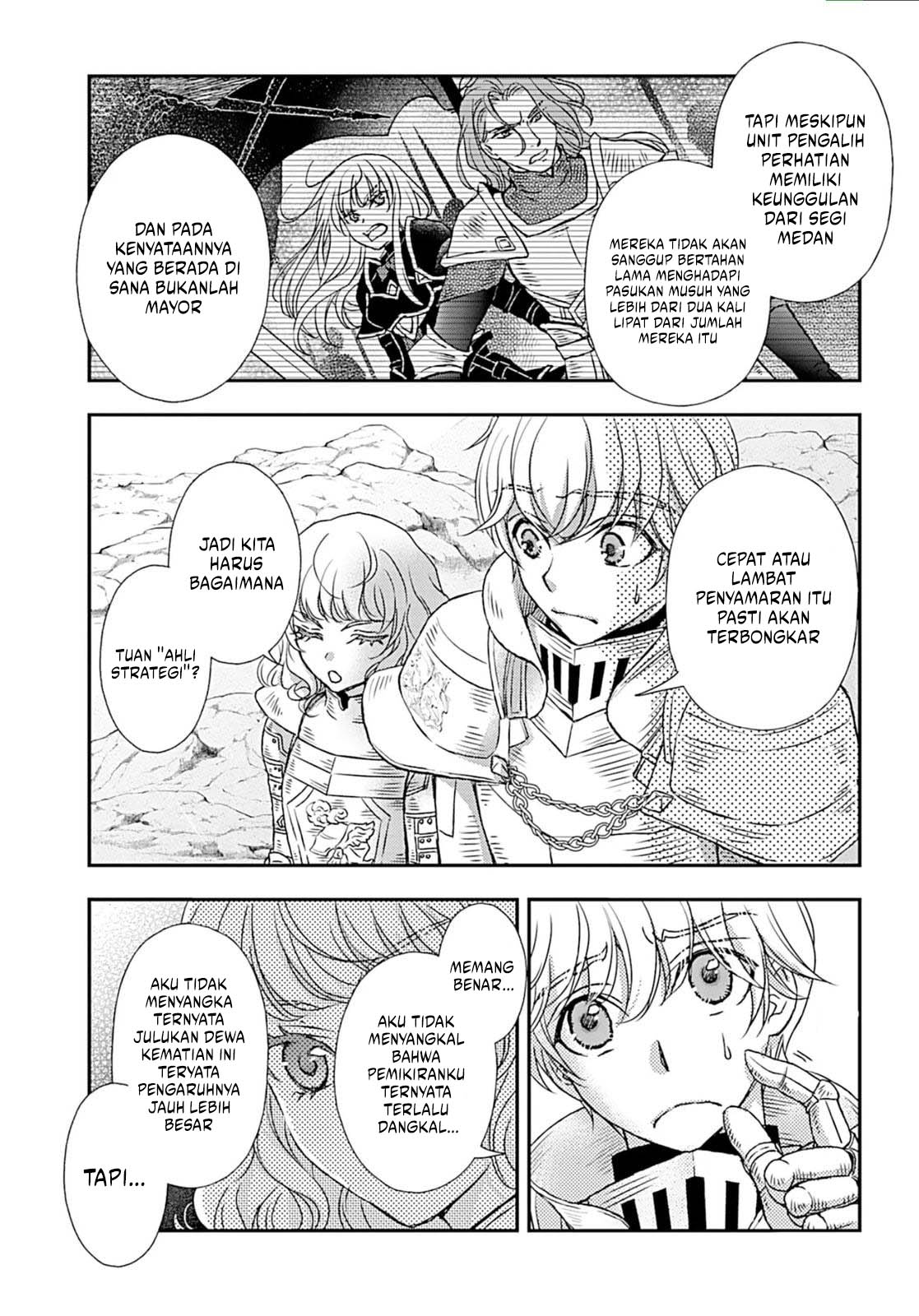 Shinigami ni Sodaterareta Shoujo wa Shikkoku no Tsurugi wo Mune ni Idaku Chapter 52 Gambar 9