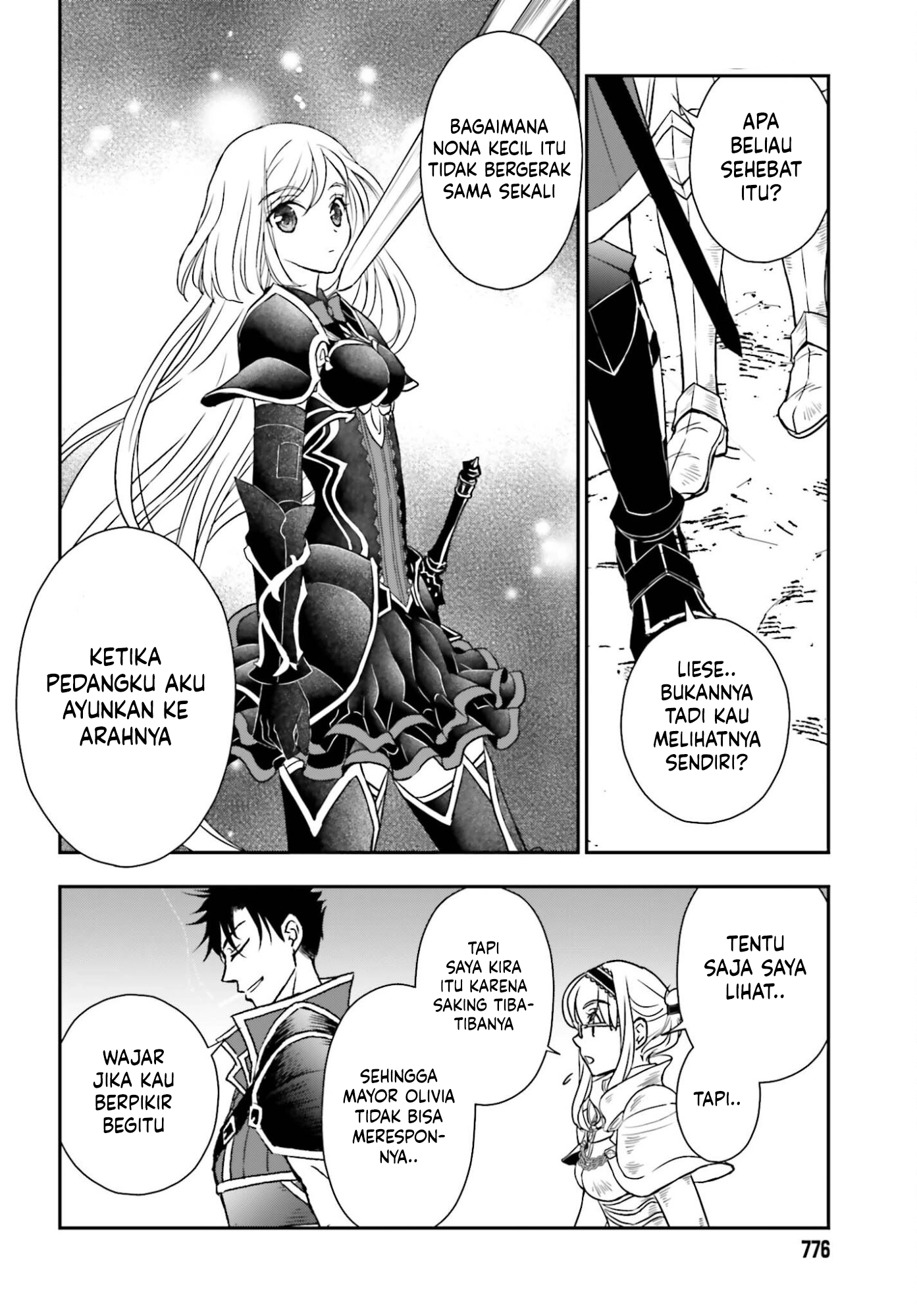 shinigami ni sodaterareta shoujo wa shikkoku no tsurugi wo mune ni idaku chapter 55 2 - Page 5